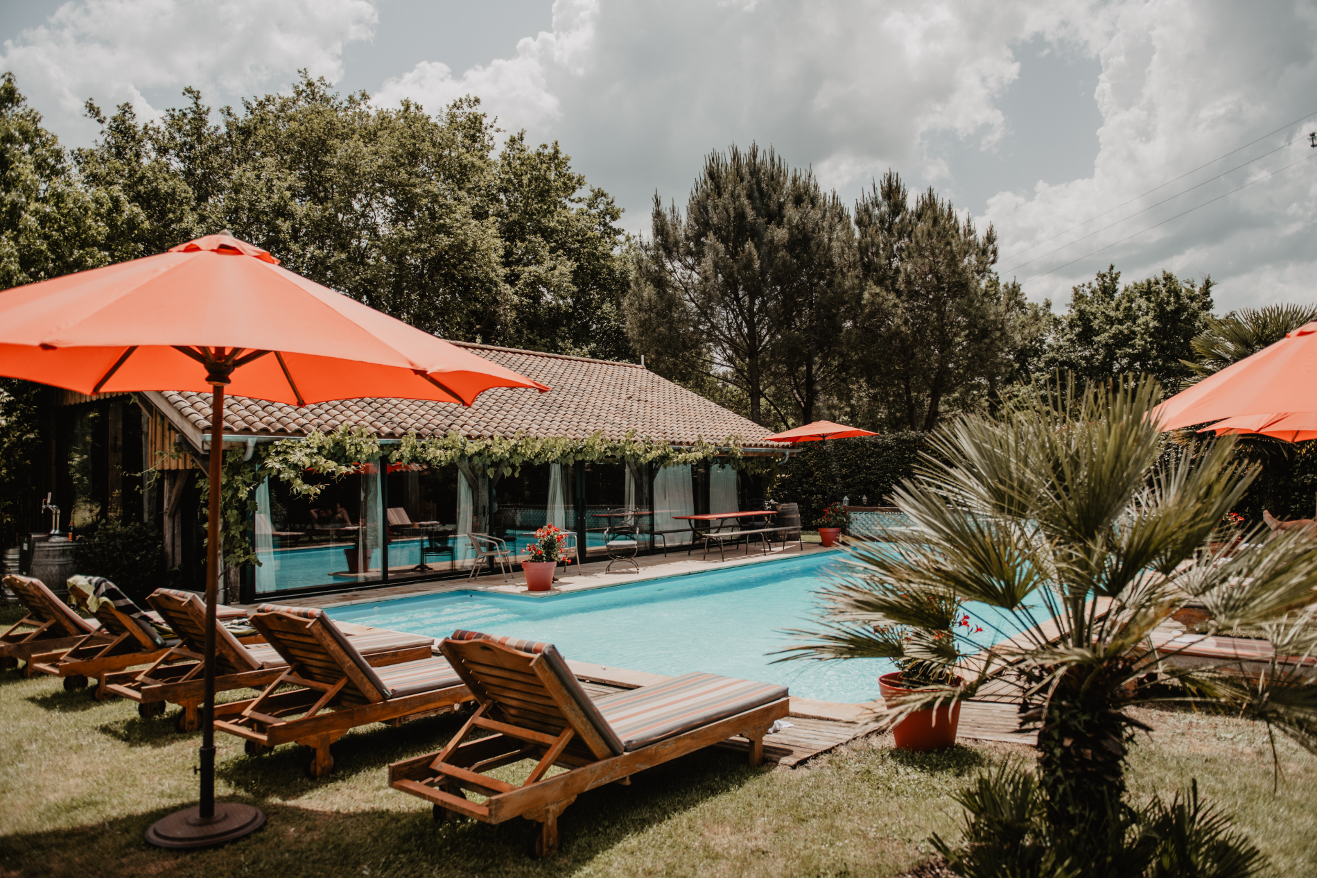 séjour piscine dans les Landes