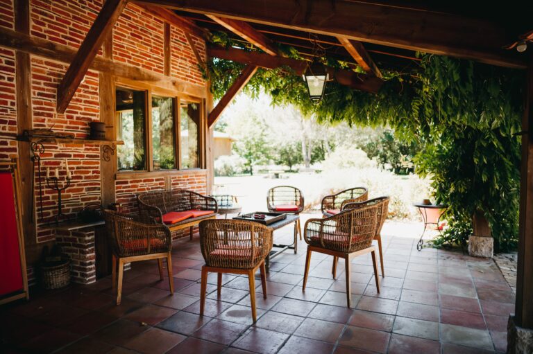 hébergement avec terrasse landes