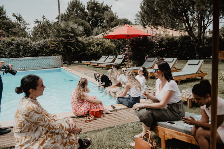 soirée piscine landes