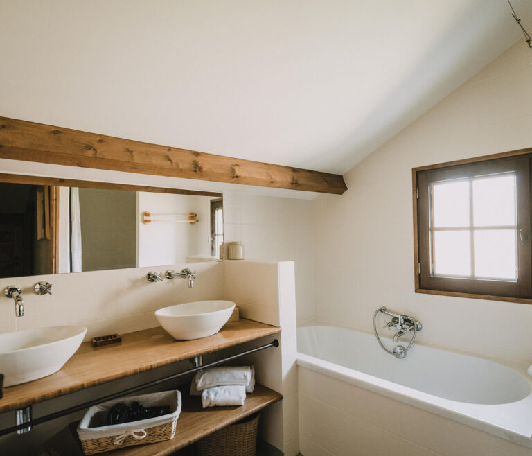 salle de bains privative chambre d'hôtes Landes