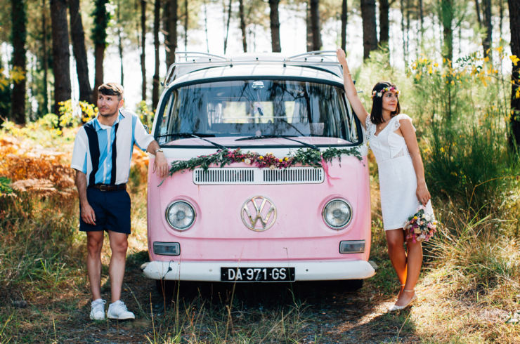 mariage coloré Landes