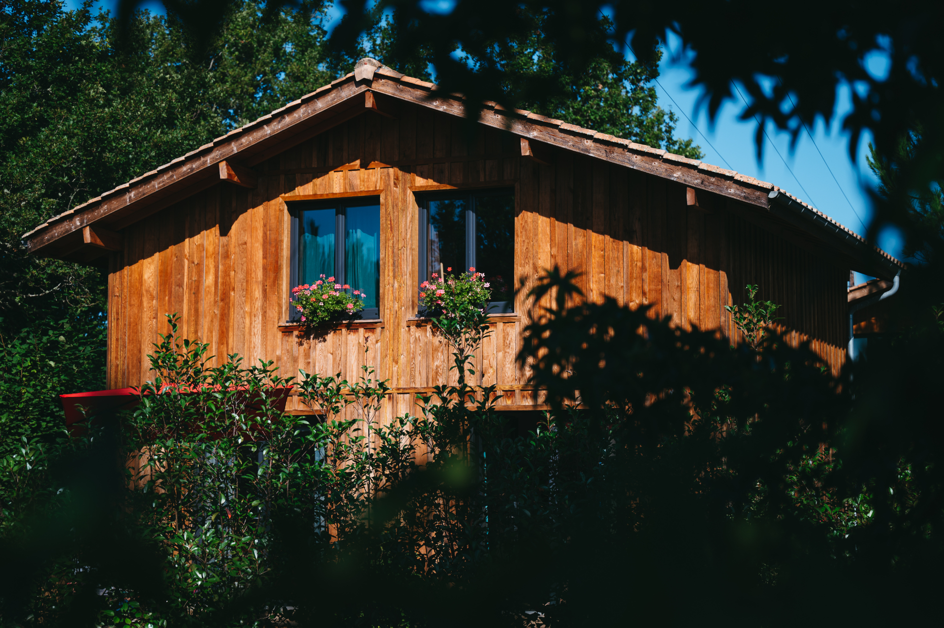 chalet cosy Landes