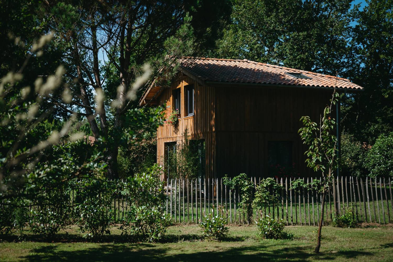 location chalet séjour Landes